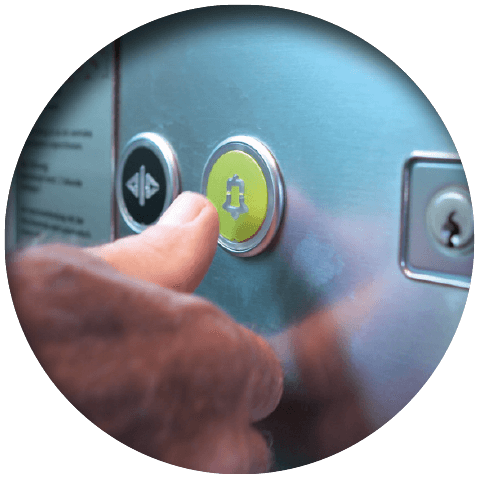 Lift eye-P Vorteil Teilautomatische Betriebskontrolle