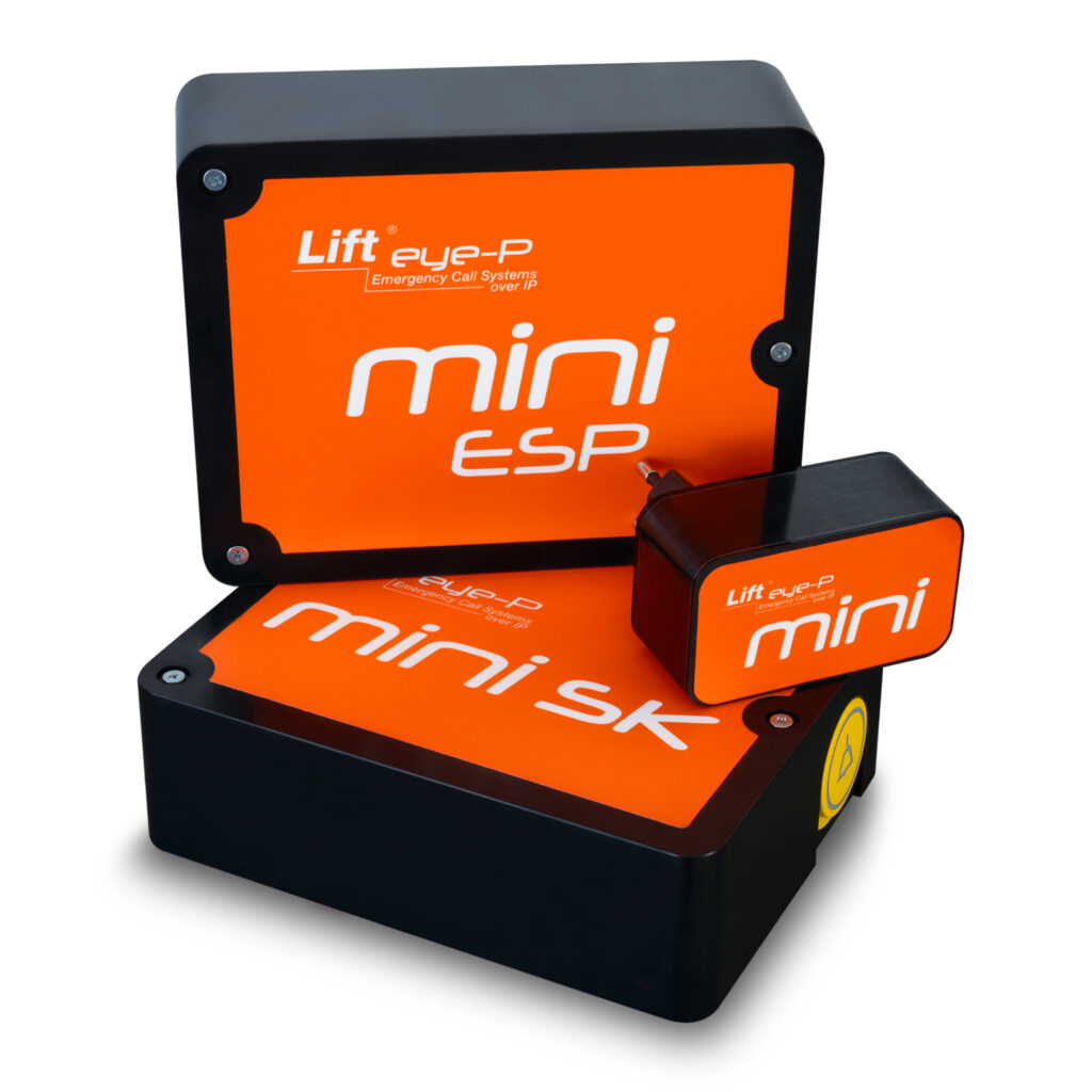 Lift eye-P mini Aufzugs-Notrufsystem von alcomtec